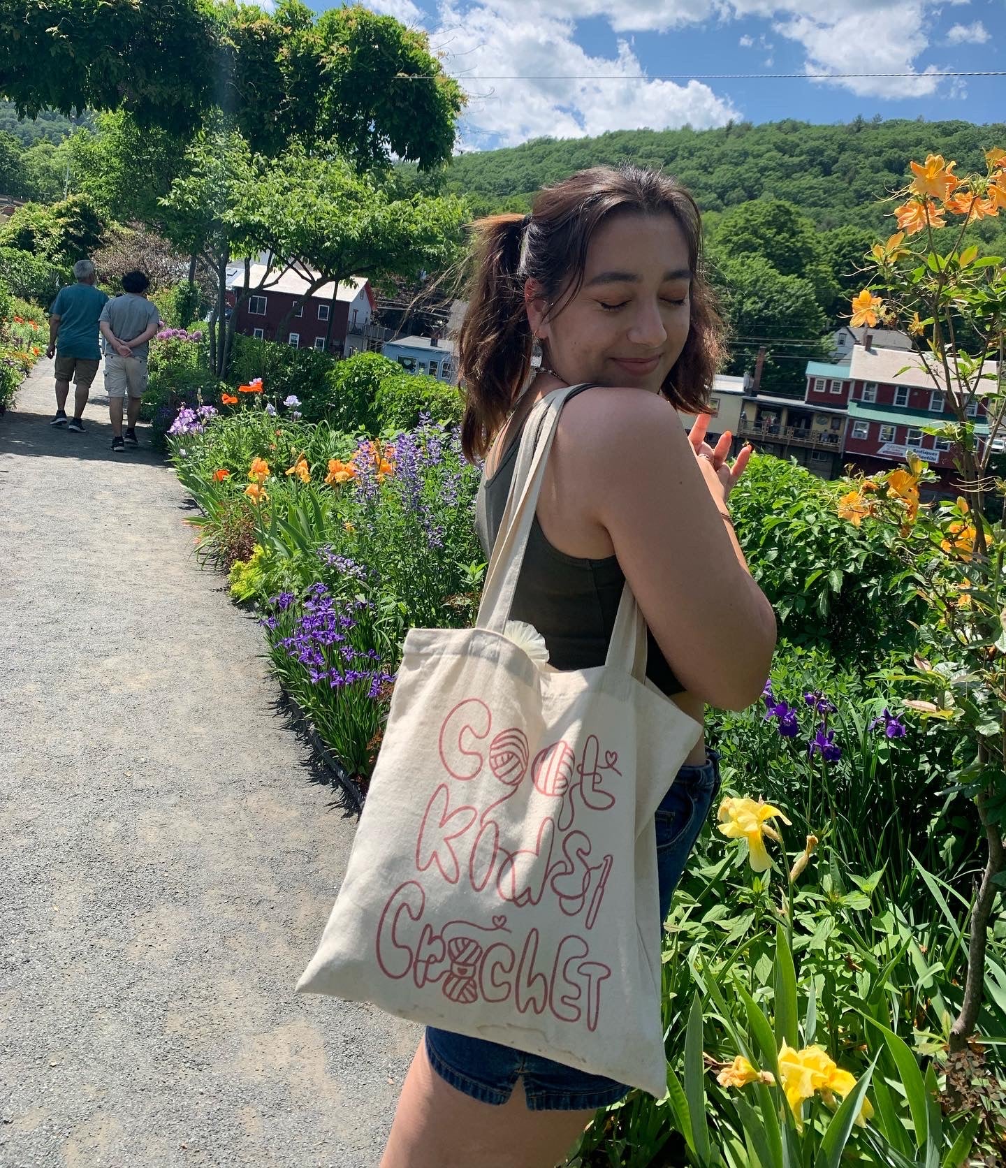 Cool Kids Crochet Tote Bag