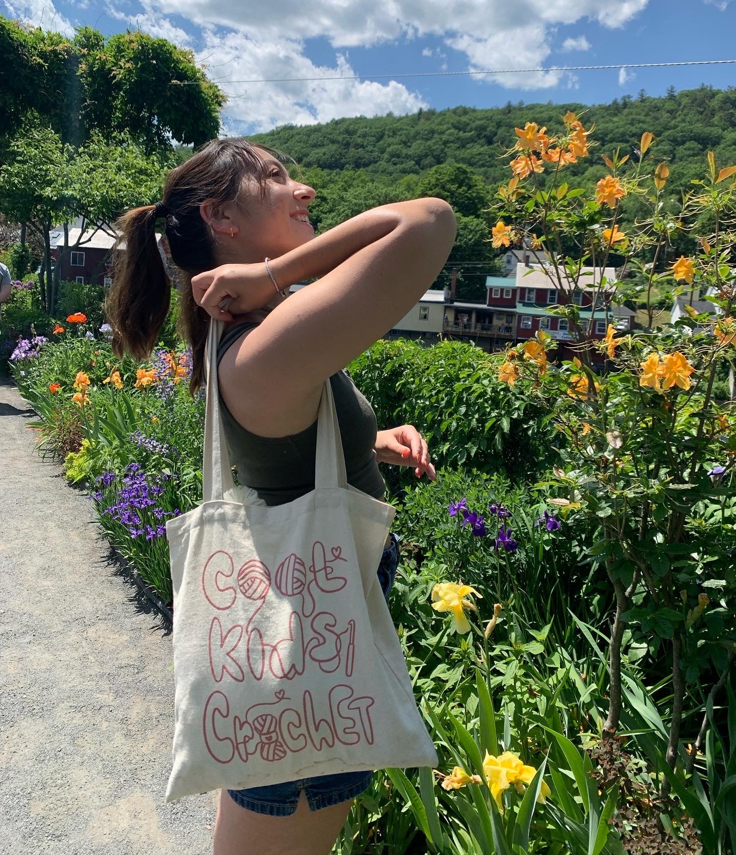 Cool Kids Crochet Tote Bag