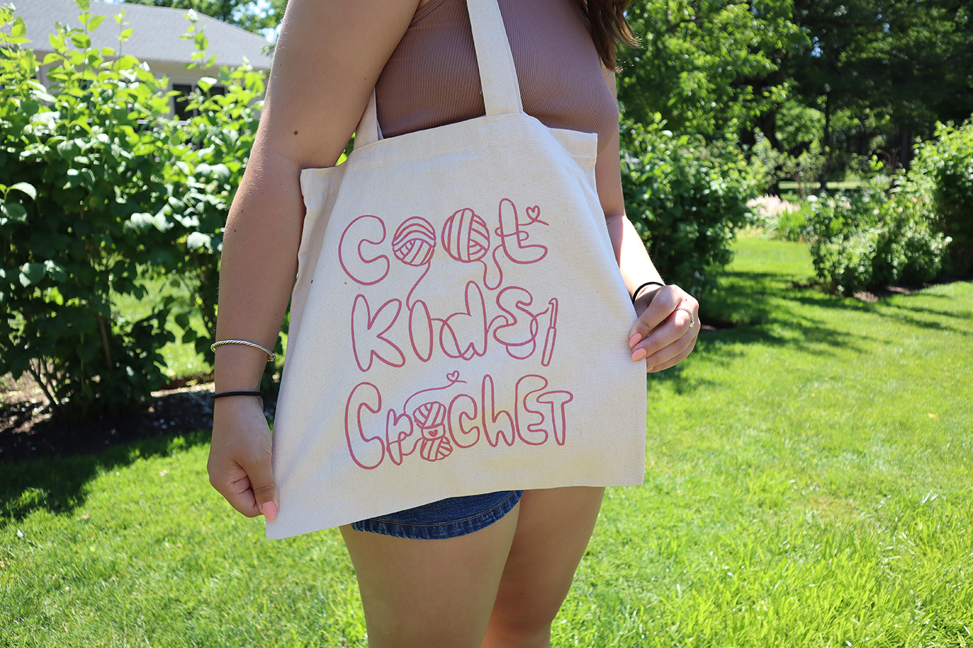 Cool Kids Crochet Tote Bag