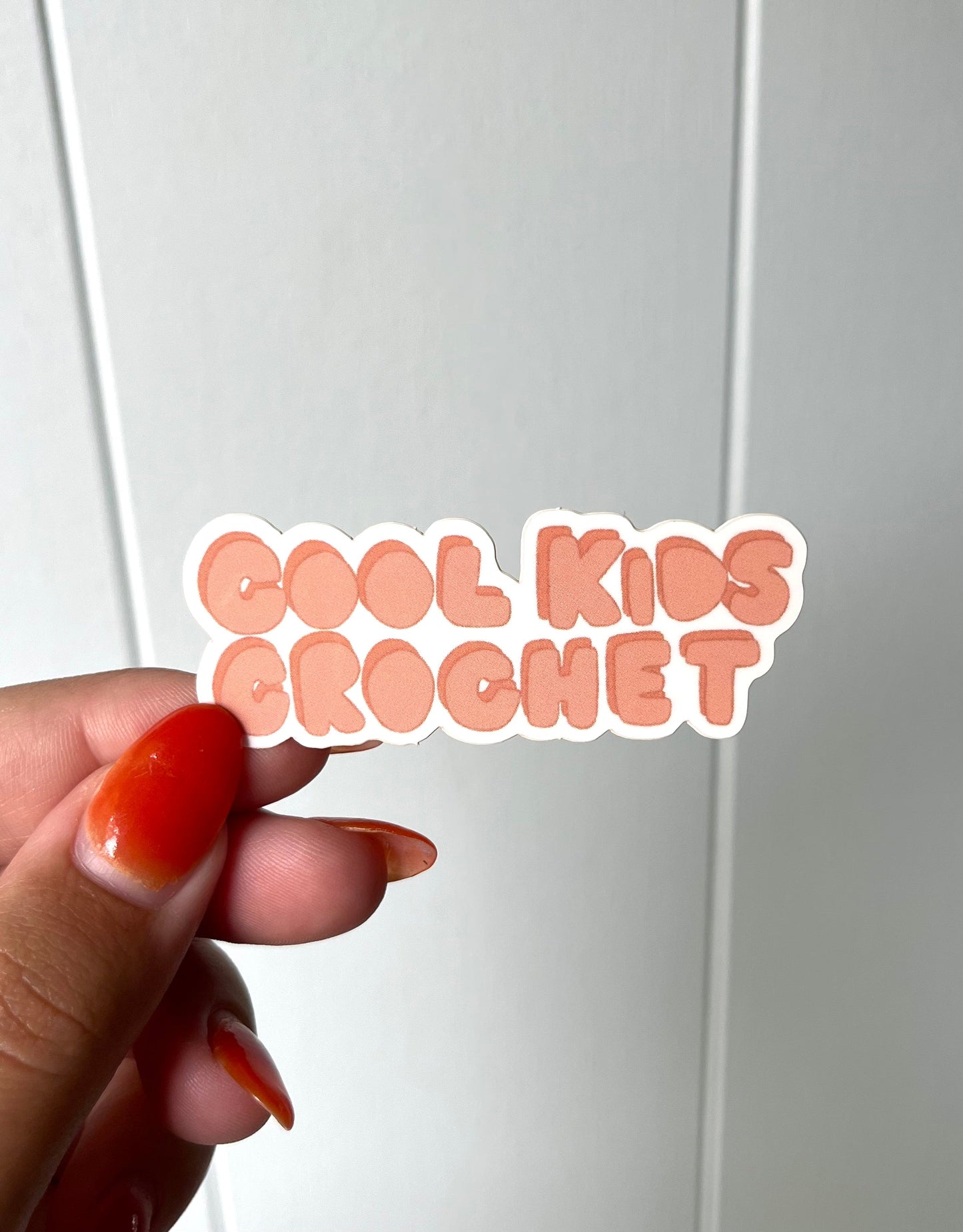 Cool Kids Crochet Sticker