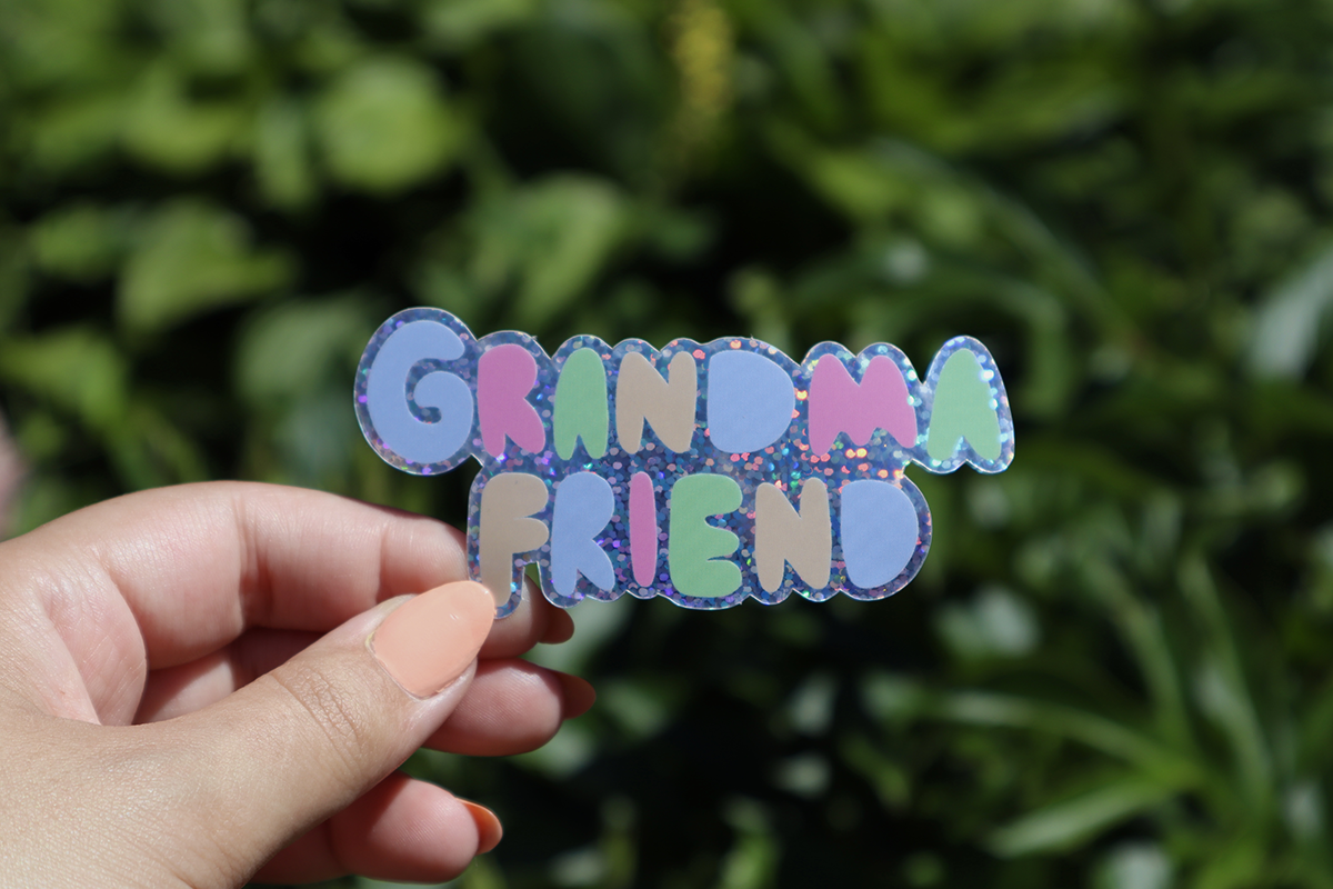 Grandma Friend Sticker